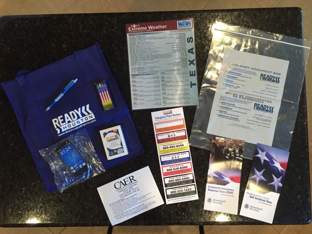 Emergency Preparedness Goodie Bag